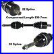 13 for Polaris Sportsman 500 HO Touring ArmorTech Front Left or Right Axle Stock