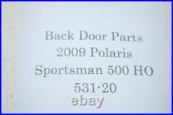 2009 Polaris Sportsman 500 Ho Carb 4x4 Front Storage Box Assy Bottom Upper Lower
