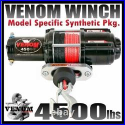 4500LB ATV Winch 4500LB Polaris Kit Sportsman 05-10 VENOM