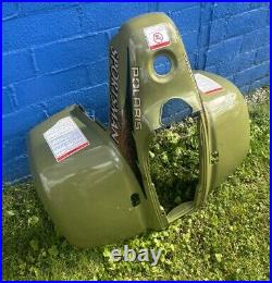 97 98 POLARIS SPORTSMAN 500, 1999 335 FRONT FENDER CAB OEM Green 2631927-191
