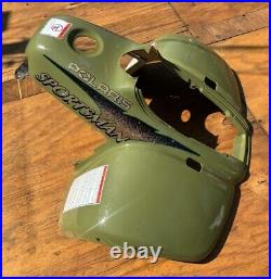 97 98 POLARIS SPORTSMAN 500, 1999 335 FRONT FENDER CAB OEM Green 2631927-191
