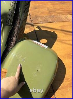 97 98 POLARIS SPORTSMAN 500, 1999 335 FRONT FENDER CAB OEM Green 2631927-191