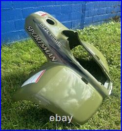 97 98 POLARIS SPORTSMAN 500, 1999 335 FRONT FENDER CAB OEM Green 2631927-191