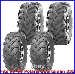 99-00 Polaris Sportsman 335 Full Set WANDA ATV tires 23x7-10 & 24x11-10 6PR