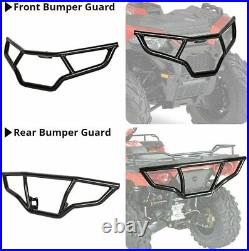 ATV Front & Rear Brush Guard Bumper For 2014-2020 Polaris Sportsman 450 570 ETX