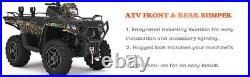 ATV Front & Rear Brush Guard Bumper For 2014-2020 Polaris Sportsman 450 570 ETX