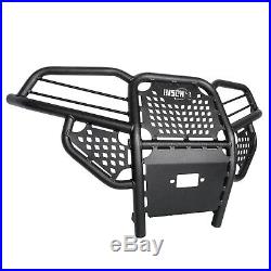 Bison 166-156H ATV Front Bumper Wrinkle Black Polaris Sportsman 450 570 15-2019