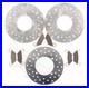 Brake Rotors and Brake Pads fit Polaris Sportsman SP 850 2016 Front and Rear