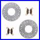Brake Rotors and Brake Pads for Polaris Sportsman 500 4×4 2007 2008 Front Brakes