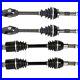 For Polaris Sportsman 500 4 Pcs CV Joint Axles Rear Front Right Left