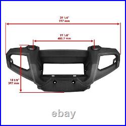Front Bumper & Panel For Polaris Sportsman 400 4x4 2005 Black Brush Guard Bumper