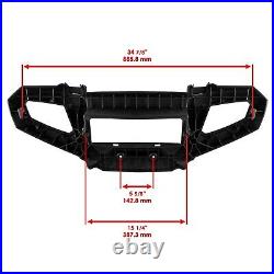 Front Bumper & Panel For Polaris Sportsman 400 4x4 2005 Black Brush Guard Bumper