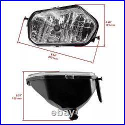 Front Left Right Headlight withBulb for Polaris Sportsman 850 Orange 12 / Black 13