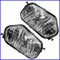 Front Left Right Headlight withBulb for Polaris Sportsman 850 Orange 12 / Black 13