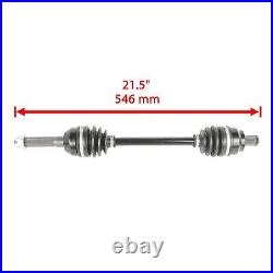 Front Rear CV Joint Axle for Polaris Sportsman 500 4x4 HO 2013-14 Except Touring