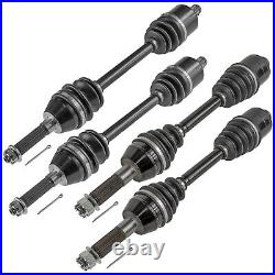 Front Rear Left Right CV Joint Axles for Polaris Sportsman 800 6X6 2009 2010