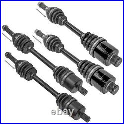 Front Rear Left Right CV Joint Axles for Polaris Sportsman 800 6X6 2009 2010