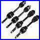 Front Rear Left Right CV Joint Axles for Polaris Sportsman X2 500 EFI 2007-2009