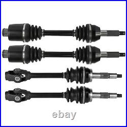 Front Rear Left Right Complete Axles for Polaris Sportsman 500 4X4 HO 2003