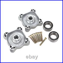 Front & Rear Wheel Hub With Studs Bearings For Polaris Sportsman 450 HO 2007-2020