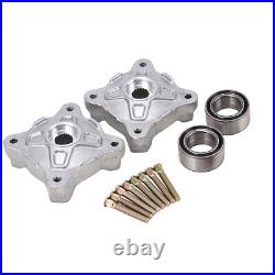 Front & Rear Wheel Hub With Studs Bearings For Polaris Sportsman 450 HO 2007-2020