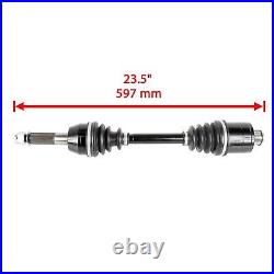 Front and Rear CV Joint Axle Shaft for Polaris Sportsman 800 EFI 2013 2014