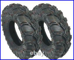 ITP Mud Lite 25x8-12 25x10-12 Atv Tires Set of 4 Mudlite 25x8x12 25x10x12 6 Ply