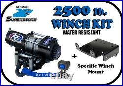 KFI 2500 LB Winch Mount Kit'09-'21 Polaris Sportsman 400 / 450 / 500 / 550 XP
