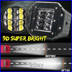 LED Headlight Flush Mount Pods For Polaris Sportsman 1000 850 570 RZR 800 900XP