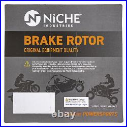 NICHE Front Brake Rotor Caliper Pad Set for Polaris Sportsman 550 850 1911458