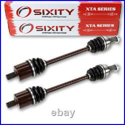Polaris 550 Sportsman Front Left Right CV Axle 2010 4X4 A10ZX55FX FF EPS vy