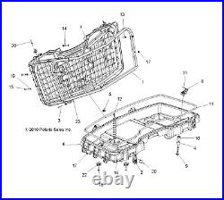 Polaris Lock & Ride Front Cargo Box, Qty 1