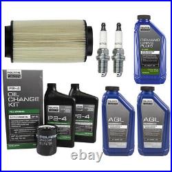 Polaris Oil Fluid Change Kit Air Filter Spark Plug 2002-14 Sportsman 800