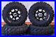Polaris Sportsman 450 25 Bear Claw Atv Tire & Cobra Blk Wheel Kit Pol3ca