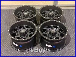Polaris Sportsman 570 12 Itp Hurricane Aluminum Atv Wheels Complete Set4 Pol3ca