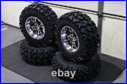 Polaris Sportsman 570 25 Rip Saw R/t Atv Tire & Cobra M/b Wheel Kit Pol3ca