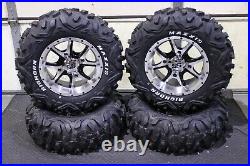 Polaris Sportsman 570 26 Bighorn Rwl Atv Tire & 14 Cobra M/b Wheel Kit Pol3ca