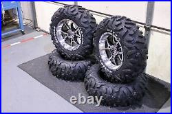 Polaris Sportsman 570 26 Bighorn Rwl Atv Tire & 14 Cobra M/b Wheel Kit Pol3ca