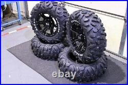 Polaris Sportsman 570 26 Bighorn Rwl Atv Tire & 14 Viper Blk Wheel Kit Pol3ca