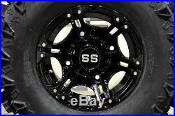 Polaris Sportsman 570 26 Swl Atv Tire & Viper Black Wheel Kit Pol3ca (swamp)