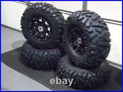 Polaris Sportsman 570 27 Quadking Atv Tire & Sti Hd3 Blk Wheel Kit Pol3ca