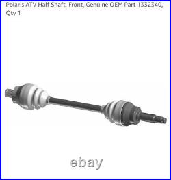 Polaris Sportsman Front Left Or Right Cv Axle 08-10 Part 1332340 Out Of Box New