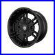 Pro Armor Matte Black 14 x 7 R14 Front Buckle Wheel Rim Polaris 1522544-458