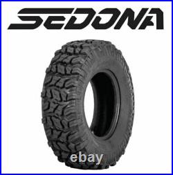 Sedona Coyote Complete Tire Set 25x8-12 Front & 25x10-12 Rear- Polaris Sportsman