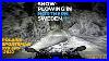 Snowplowing In Northern Sweden Polaris Sportsman 570 Eps 2022 Hydraulic Plow