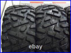 Sportsman 450 27 Quadking Atv Tire & Viper Blk Wheel Kit Pol3ca Bigghorn