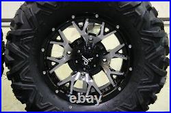 Sportsman 550 28 Bighorn Radial Atv Tire 14 Barbwire M/b Wheel Kit Pol1ca