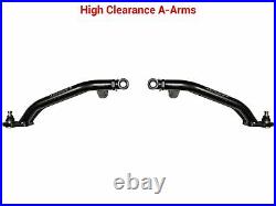 SuperATV High Clearance Front A-Arms for Polaris Sportsman 550/ 850/ 1000- BLACK