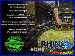 SuperATV Rhino Brand FRONT Axle for Polaris Sportsman 400 / 450 / 500 / 570 /800