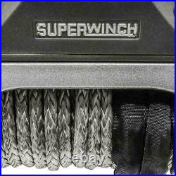 Superwinch SX10000SR 12VDC Winch 10000lbs Single Line Pull 80' Synthetic Rope